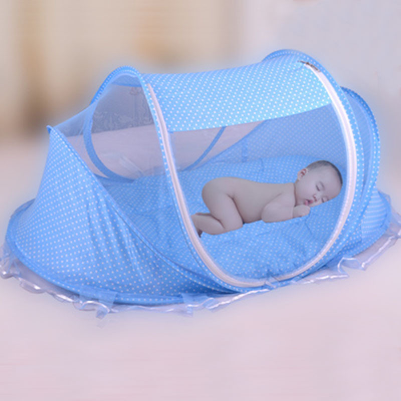 Foldable Baby Bed Net With Pillow Net 2pieces
