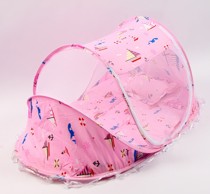 Foldable Baby Bed Net With Pillow Net 2pieces - Image 7