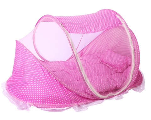 Foldable Baby Bed Net With Pillow Net 2pieces - Image 10